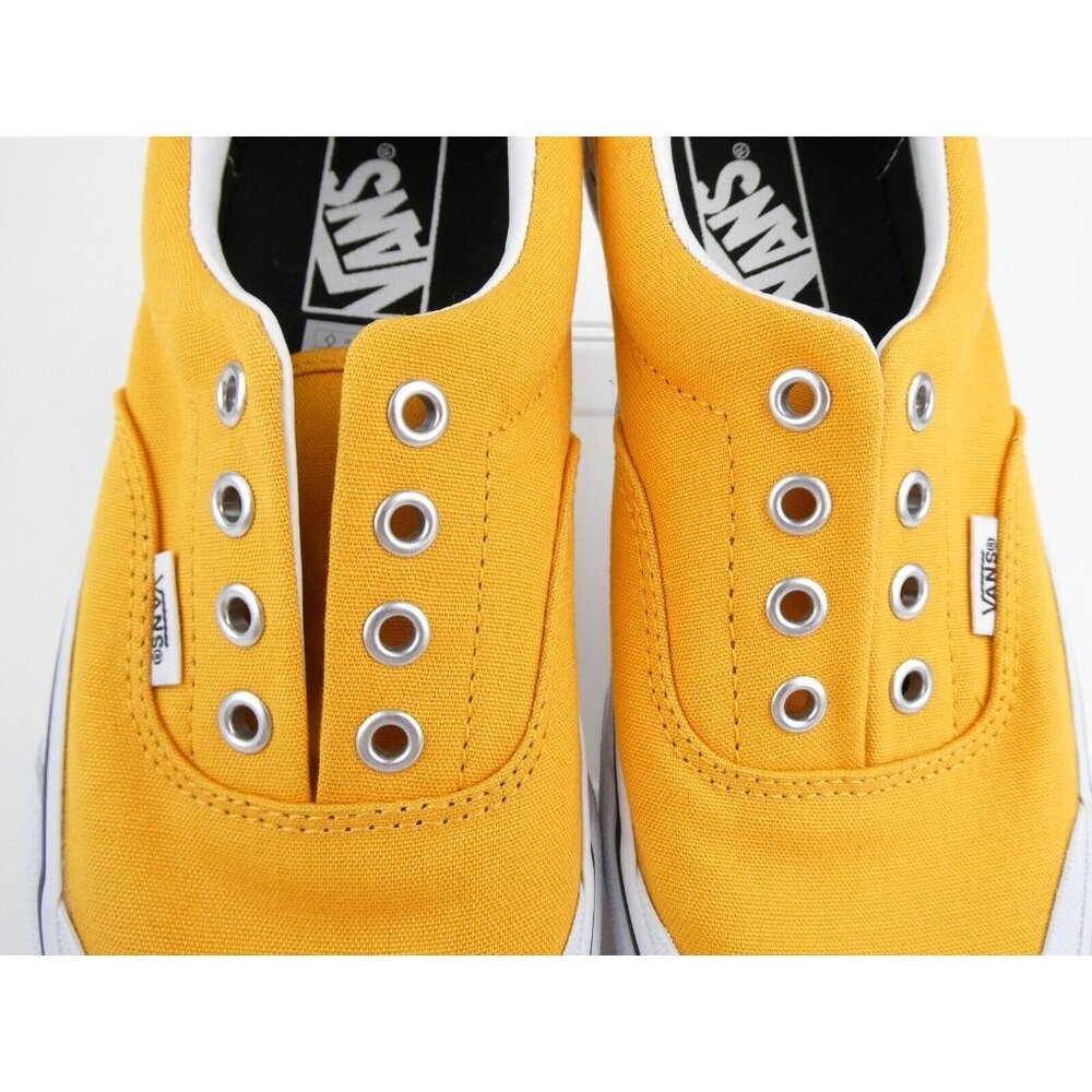 Vans Orange Sneakers Women's Size 7; Men's Size 5.5 - Picture 4 of 11